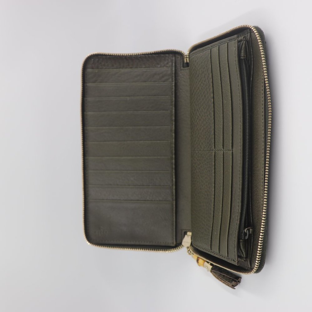 Gucci Python Leather Wallet - image 7